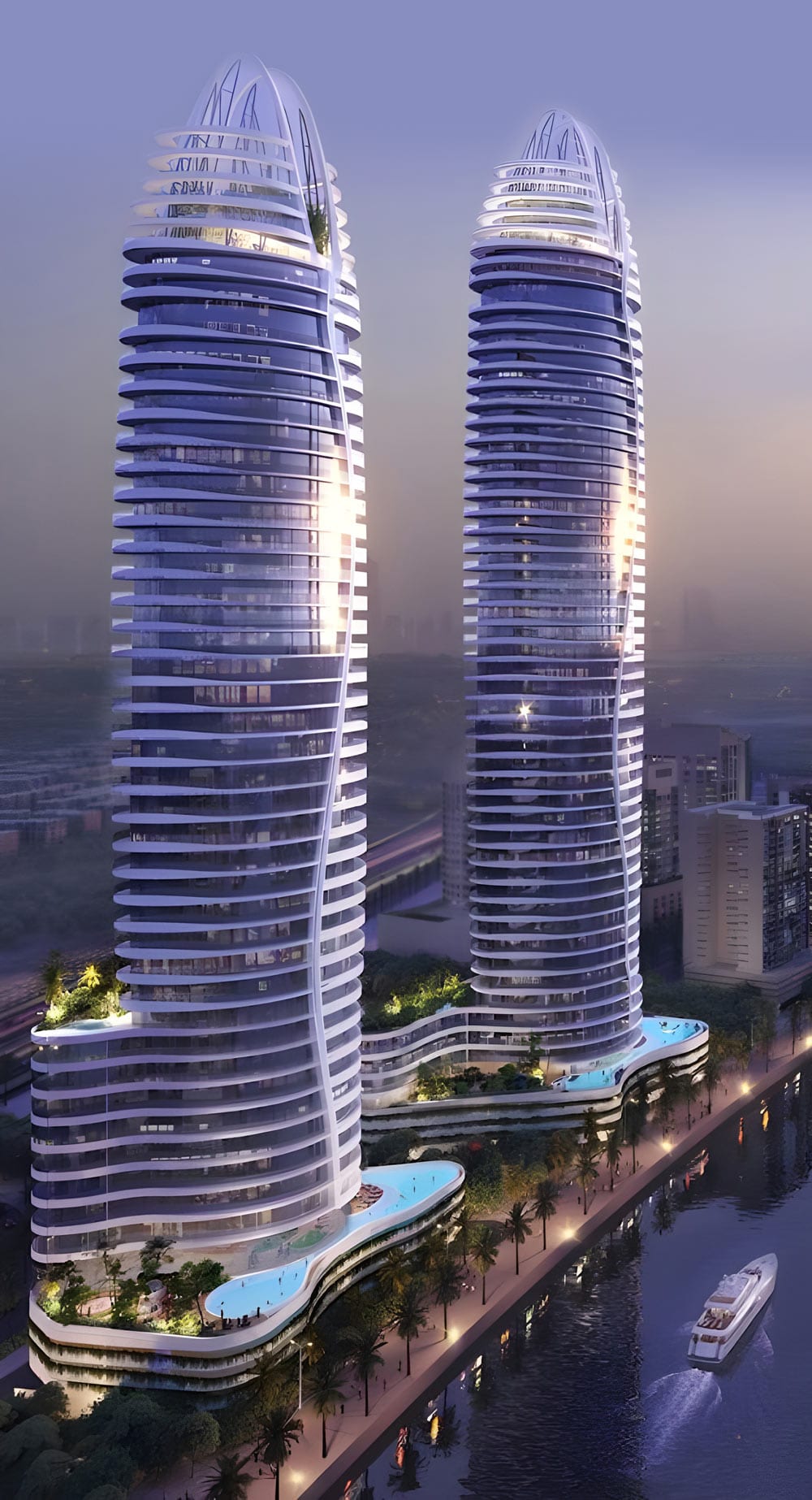 Damac – Canal Crown 2 — render 2