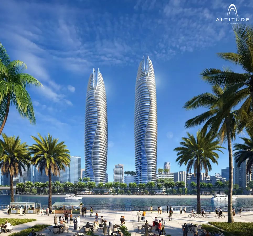 Damac – Canal Crown 2 — render 3