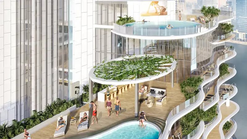 DAMAC- Chic Tower 1,4 Bedroom - Image 2